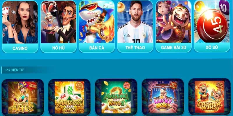 Top game hot nên chơi sau khi đăng nhập 7Club